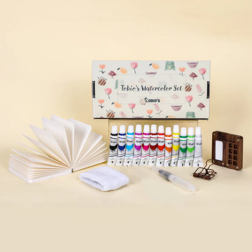 Tobios™ Kit d'aquarelle miniature