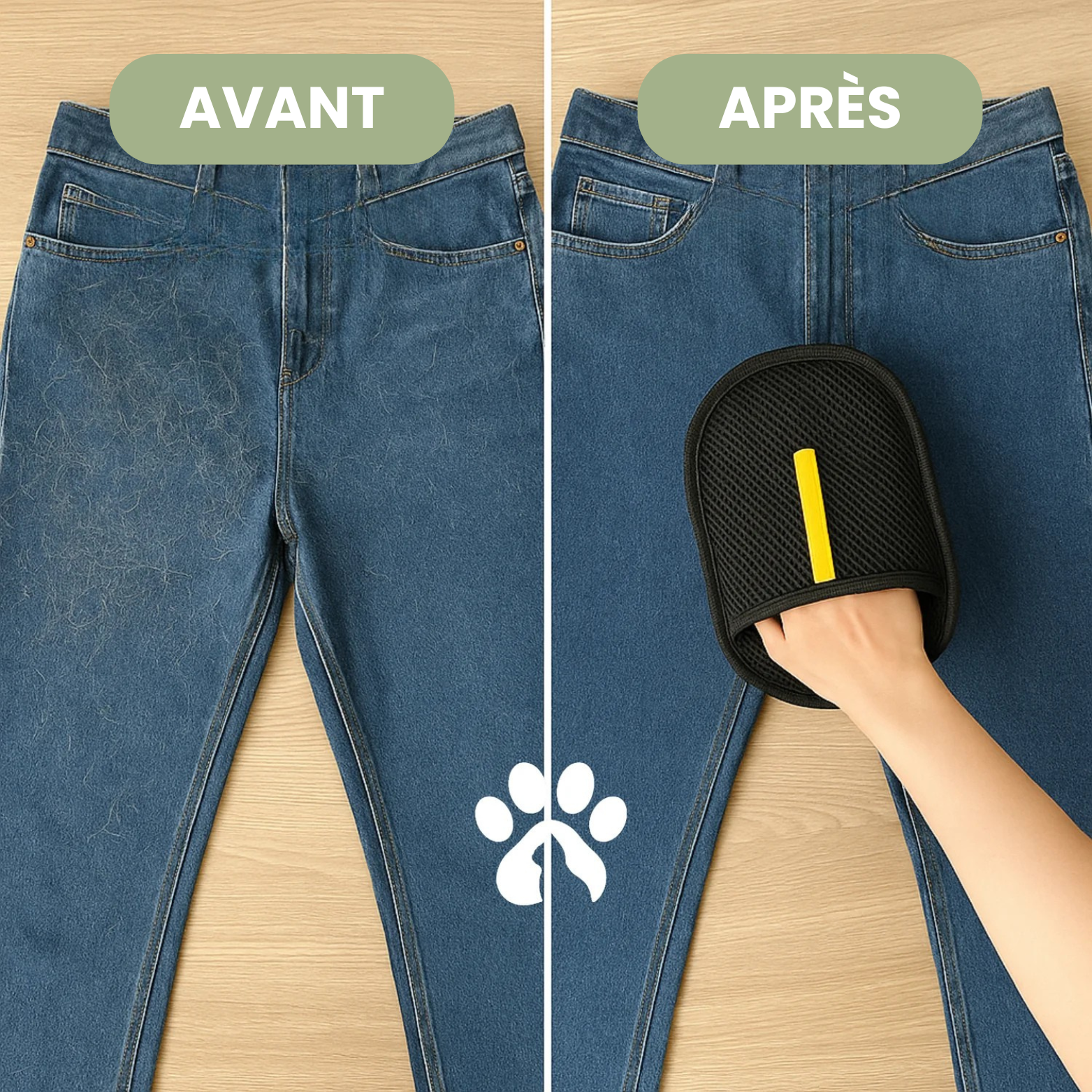 FurFree™ – Gant Anti-Poils Réutilisable & Écologique
