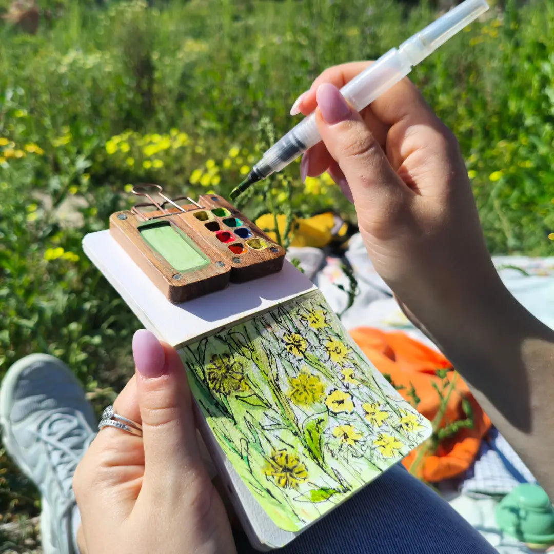 Tobios™ Kit d'aquarelle miniature