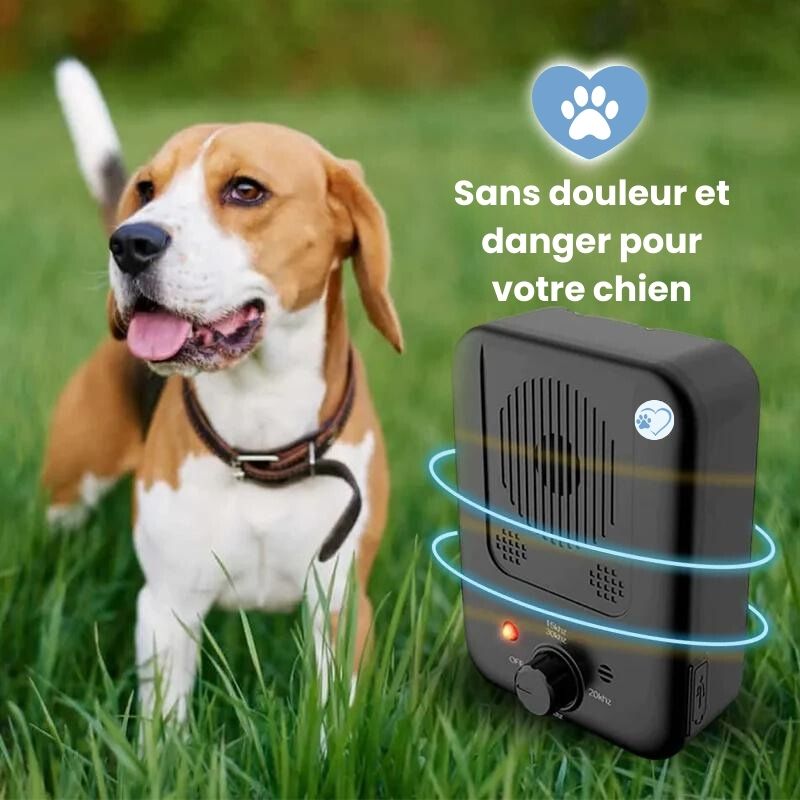 Dispositif anti-aboiement pour chien | WoofZen