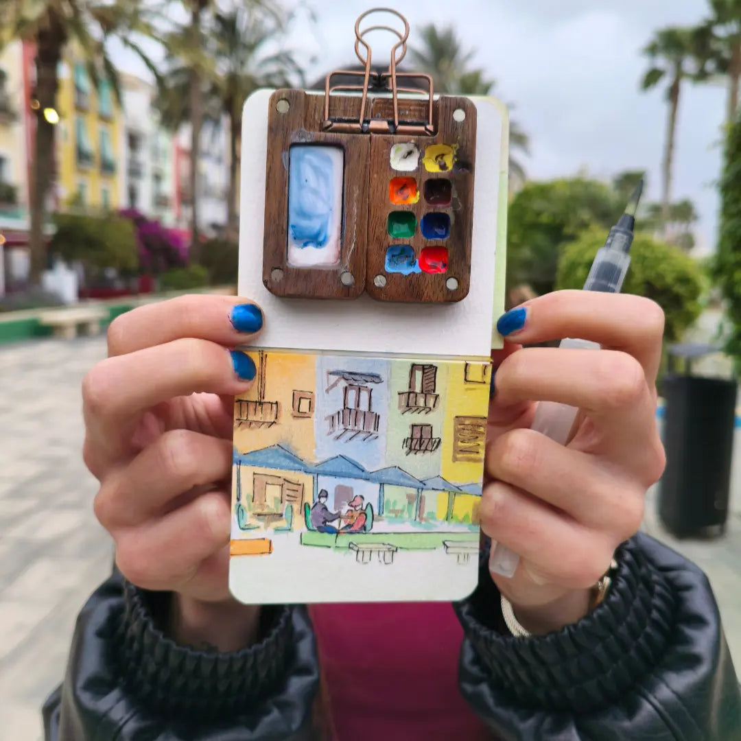 Tobios™ Kit d'aquarelle miniature