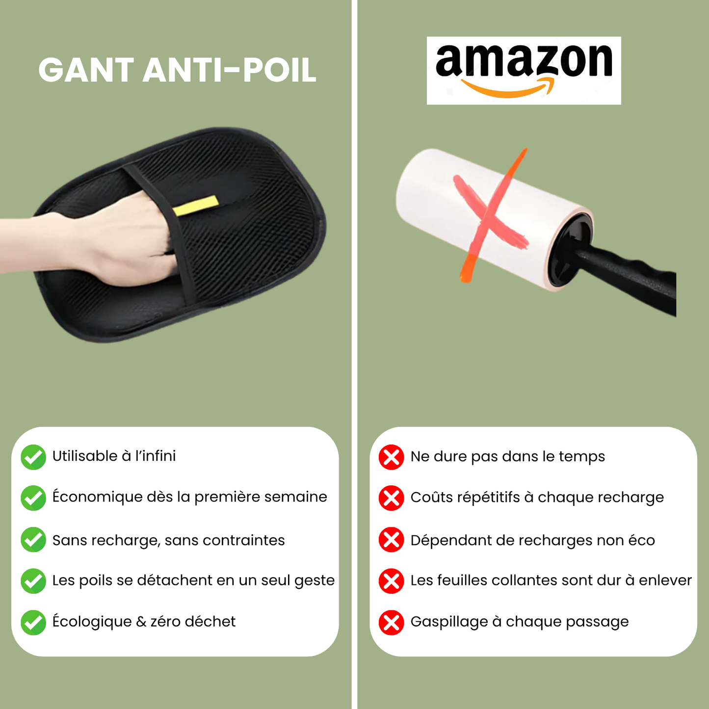 FurFree™ – Gant Anti-Poils Réutilisable & Écologique