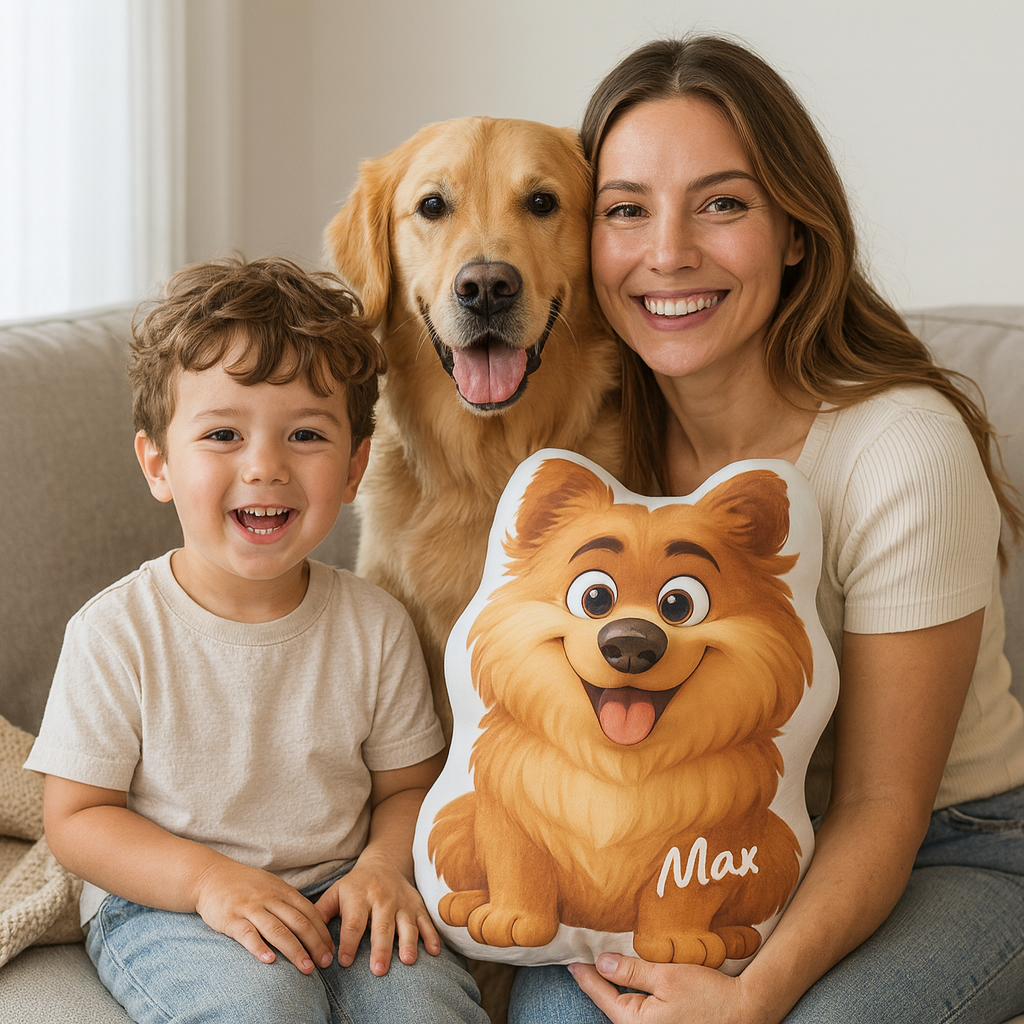 Coussin en forme d’animal (Style Disney Pixar)