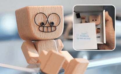 Figurine en bois dansante